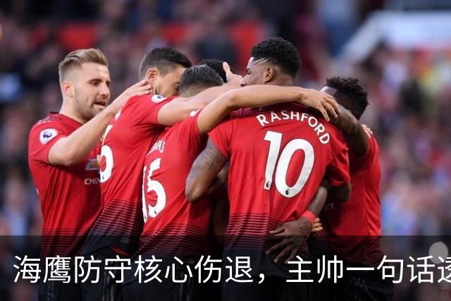 海鹰防守核心伤退，主帅一句话透露伤情不重