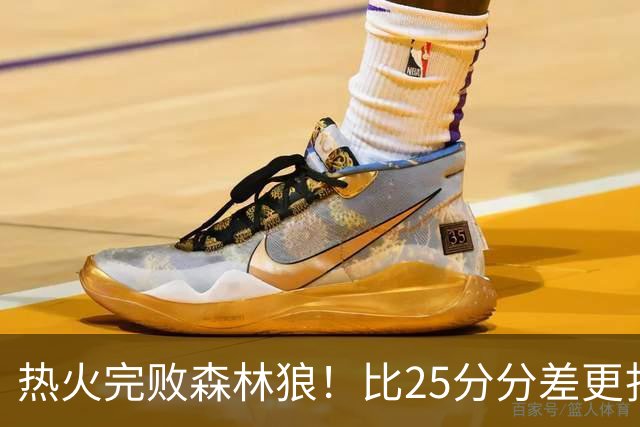 热火完败森林狼！比25分分差更扎心的，是字母哥的打法转变